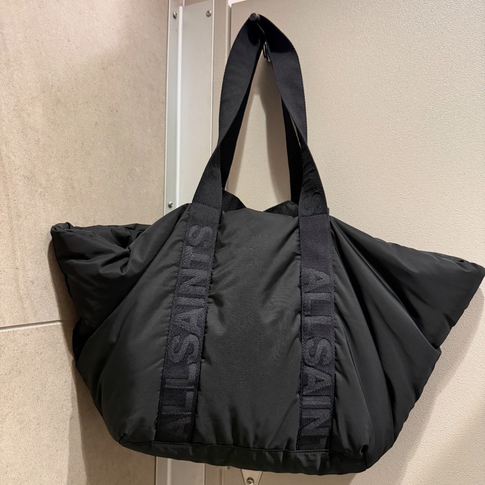 All Saints Black Tote Bag